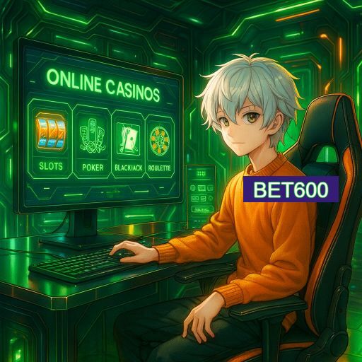 Imagem promocional do app oficial BET600 destacando a conveniência de jogar cassino online pelo celular ou navegador